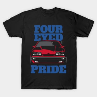 Foxbody 5.0 Ford Mustang Four Eyed Pride T-Shirt